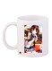 Anime Girl Printed Coffee Mug White/Brown/Red