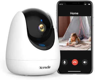 TENDA CP3 PRO 3MP Pan/Tilt 2K 360&deg; Wireless Security Camera