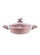 Granite Casserole Pink 30cm