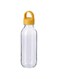 Digital Shoppy FORMSK&Ouml;N Water bottle, clear glass/yellow 0.5 l.