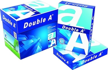 Double A A4 Size Paper &ndash; 80gsm (5 &times; 550 Sheets)