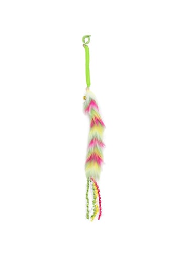 ALL FOR PAWS afp- Furry Fluffy Spring with Finger Ring Pink