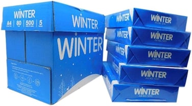 Winter A4 Size Paper &ndash; 80gsm (5 &times; 500 Sheets)