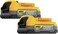 DEWALT 20V MAX POWERSTACK Lithium Ion Battery 2 Pack (International Version)