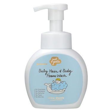 Just Gentle Baby Hair &amp; Body Foam Wash -Ultra Gentle