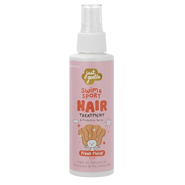 Just Gentle Ultimate Kids Swim &amp; Sport Hair Treatment   Heat Protection &amp; Nourishment Spray, 100 ml
