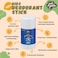 Just Gentle Organic Deodorant Stick - for Kids and Teens  - Sport scented -Natural, Safe, and Effective Odor Protection, Aluminum-Free, Gentle on Sensitive Skin, 55g