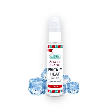 SNAKE BRAND Cooling Mist Direct Effect Instant Cool Down Body, Classic Original Scent, 1.1 Oz (30 ml) - Daily Use Body Mist