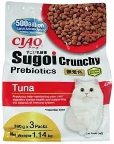 Inaba Ciao Tuna And Prebiotics Dry Food Pouches, 1.14kg