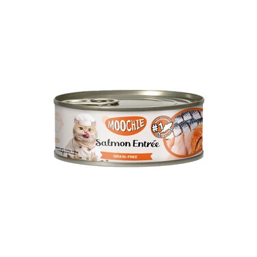 Moochie Tuna &amp; Salmon 156g  Pack of 12
