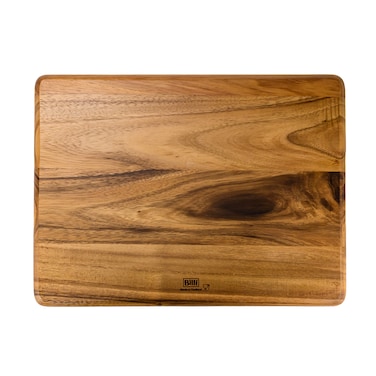 Billi Acacia Wood Cutting Board 40.5x30x2CM &ndash; Premium Large Wooden Chopping Board for Kitchen, Brown