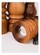 Billi Acacia Wooden Pepper Grinder - 8" Stylish Manual Pepper Mill   Elegant Kitchen Essential   Dimensions: 6x6x20.3 cm   Perfect for Grinding Fresh Spices to Elevate Your Culinary Creations


