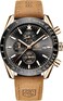 BY BENYAR Mens Watches Chronograph Analog Quartz Movement Stylish Sports Designer Wrist Watch 30M Waterproof Elegant Gift for Men Goldblack-brl