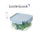 LocknLock Classic Plus Square Food Container 1.25L &ndash; Mint, 4-Side Locking, Stackable &amp; Leakproof
