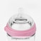 Comotomo Soft Hygienic Silicone Natural Feel Baby Feeding Bottle Pink/White 150ml, Pack of 2's