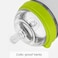 Comotomo Soft Hygienic Silicone Natural Feel Baby Feeding Bottle Green/White 250ml, Pack of 2's