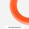 Comotomo Easy To Grab Silicone Baby Teether Orange