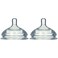 Comotomo Natural Teat Silicone Nipple Slow Flow, Pack of 2's