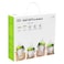 Comotomo Baby Feeding Bottles With Replacement Silicone Nipples-Green, Bundle Pack of 10 Pieces