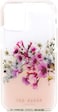 TED Baker iPhone 12 Mini Anti-Shock Floral Case, Elegant Drop Protection Cover, Tpu Bumper, Wireless Charging Compatible, Women/Girls Phone Case, Jasmine Clear