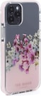 TED Baker iPhone 12 Mini Anti-Shock Floral Case, Elegant Drop Protection Cover, Tpu Bumper, Wireless Charging Compatible, Women/Girls Phone Case, Jasmine Clear