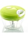 DORLIONA Essential Kitchen Tools Onion Vegetable Chopper Multifunctional Hand Speedy Chopper Vegetable Fruits Chopped Shredders &amp; Slicers : Green