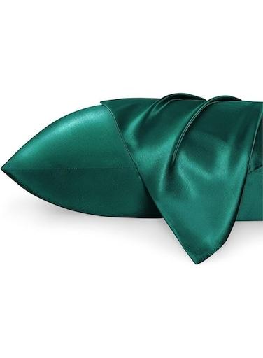 Luxurious Mulberry Silk Pillowcases,20 Momme Satin Weave, Hypoallergenic Solid Color Envelope Closure, Machine Washable, Designed for Hair and Skin,20-25gsm