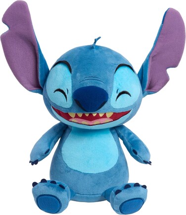 Just Play Disney Stitch Crack Me Up Feature Plush, Kids Toys For Ages 3 Up