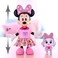 Just Play Disney Junior Minnie Mouse Glitter and Glam Pet Fashion Set, 23-Piece Doll and Accessories, Officially Licensed Kids Toys For Ages 3 Up