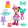 Minnie Mouse Fabulous Fashion 14-Piece Sweet Party Doll and Accessories, Kids Toys For Ages 3 and Up By Just Play