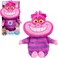 Disney Junior Alice&rsquo;S Wonderland Bakery Chat &amp; Glow Cheshire Cat, Soft and Cuddly, Cute Plushie Stuffed Animal, Kids Toys For Ages 3 Up