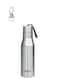 1 Litre Stainless Steel Water Bottle, Leak Proof, Rust Free, BPA Free, Metal Bottle for Sports, Gym, Travelling, Office, School, Super 1000, Silver Silver