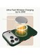 جراب Mobcos لهاتف iPhone 17 Pro Chex بلون أخضر سادة مصنوع من ألياف الأراميد، بنسيج 1500D Fusion Weave، غطاء مغناطيسي فائق النحافة وخفيف الوزن، متوافق مع MagSafe