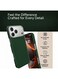 جراب Mobcos لهاتف iPhone 17 Pro Chex بلون أخضر سادة مصنوع من ألياف الأراميد، بنسيج 1500D Fusion Weave، غطاء مغناطيسي فائق النحافة وخفيف الوزن، متوافق مع MagSafe
