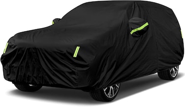 Universal SUV Car Cover Sun Protection Dustproof and Waterproof 210D Oxford Cloth All Weather Waterproof Outdoor Car Cover for 4&times;4/SUV(Size L: Fits up to 4.7m/185")