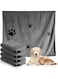 Supreouts 4 Pcs Dog Towels, Bulk Microfiber Absorbent Towel Pet Bathing Supplies Quick Drying Paw Towel for Medium Dogs, Used to Dry Your Pet's Body