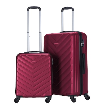 STARGOLD Luggage Set of 2, ABS Hard Shell Suitcase With Expandable Zipper, 360&deg; Spinner Wheels, Number Lock, Lightweight Trolley Travel Bag 20/24 Inch