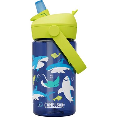 CAMELBAK-THRIVE FLIP STRAW KIDS 14OZ- SHARKS AND RAYS