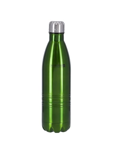 Royalford Rf5769Gr 500Ml Vacuum Bottle - Double Wall Stainless Steel Flask &amp; Water Bottle - Hot &amp; Cold Leak-Resistant Sports Drink Bottle -