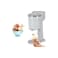 1L Electric Ice Cream Maker - 18W High Efficiency Soft Serve &amp; Frozen Yogurt Machine (White)
