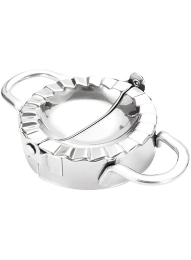 Dubai Gallery Stainless Steel Dumplings Mold Silver 134X93X45Millimeter