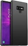 Muzz Slim Fit Soft TPU Silicone Back Cover Case for Samsung Galaxy Note 9, Matte Black (Galaxy Note 9)