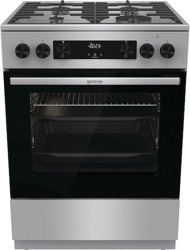 Gorenje 60CM Combination Cooker Gas Burners Electric Oven GK6C62XA