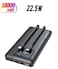 Power Bank Portable Charger 10000mAh 22.5W Fast Charging Mini Powerbank with Built in USB C and IOS Cables, Mobile Phones Battery Pack for iPhone Android iPad with USB C, Micro USB