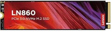 Lenovo 512GB LN860 PCIe Gen3 NVMe M.2 2280 SSD R:3500MB/s,W:1900MB/s