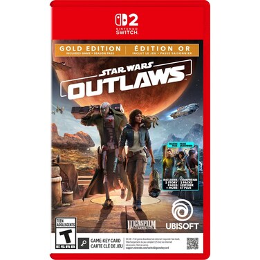 Ubisoft Video Game Star Wars Outlaws Gold Edition For Nintendo Switch 2 (International Version)