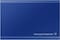 Samsung T7 1TB External USB 3.2 Gen 2 Portable SSD with Hardware Encryption - Indigo Blue