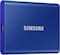 Samsung T7 1TB External USB 3.2 Gen 2 Portable SSD with Hardware Encryption - Indigo Blue
