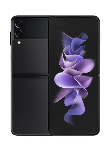 Samsung Galaxy Z Flip3 Single SIM, 8GB RAM, 128GB, 5G, Phantom Black - International Version