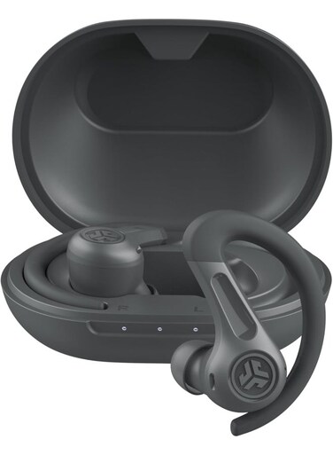 Jlab
JBuds Air Sport ANC 4 Active Noise Cancelling Earbuds - True Wireless Running Earphones, Bluetooth Sports Headphones, 60 H Playtime In Ear Buds for Gym, IP66, USB-C Charging Case Graphite